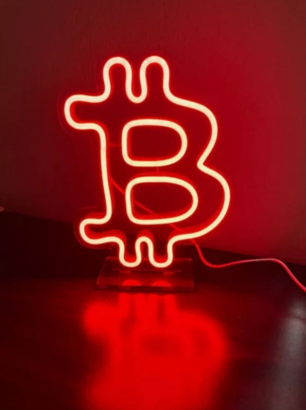 Bitcoin Neon Light