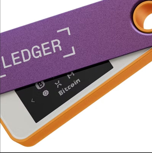 Ledger Nano S Plus Hardware Wallet - Black - Orange - Blue - White - Ice