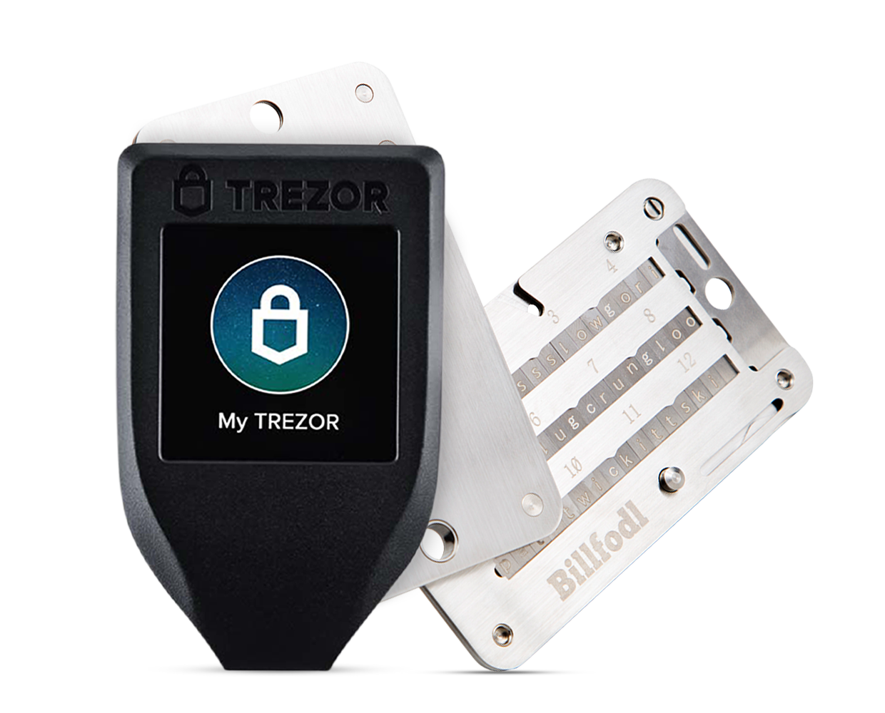 Trezor Model T + Billfodl Pack