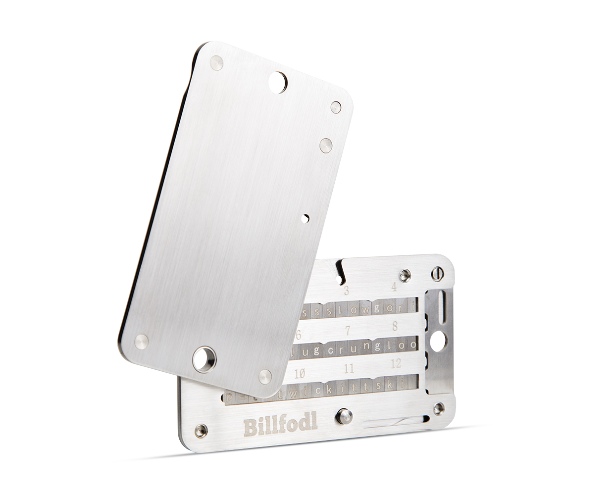 Billfodl Stainless Steel Recovery Seed Backup Tool2