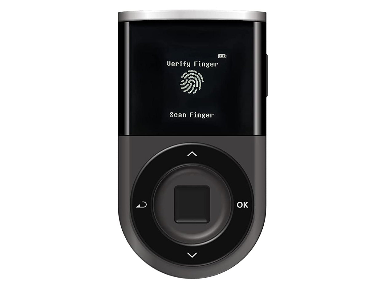 Buy a D'Cent Biometric Hardware Wallet - Ships Today FREE – The Crypto  Merchant