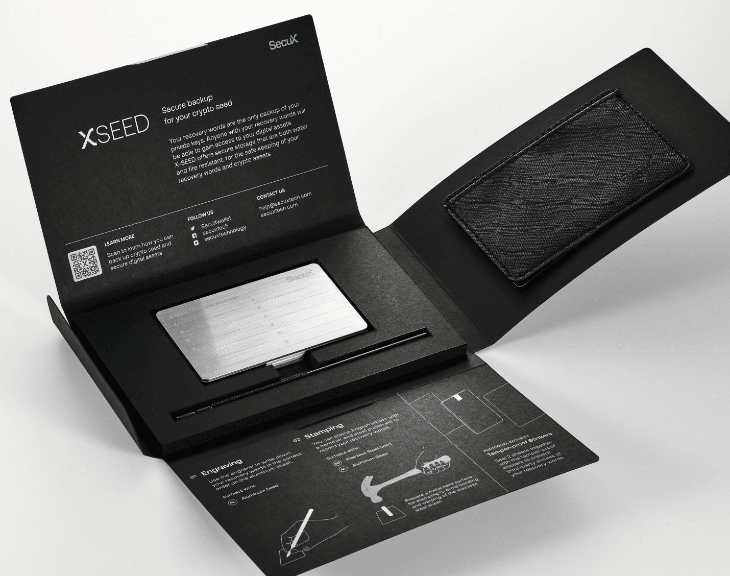 SecuX XSeed Secure Backup