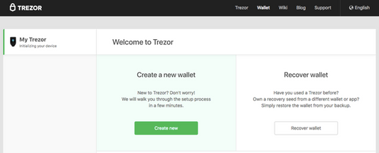 How To Recover Your Wallet With The Trezor Model T Or Trezor One