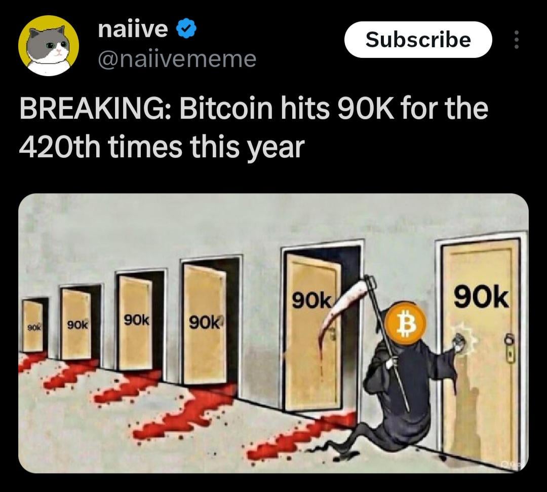 Reddit is Bored of $90K Bitcoin and Honestly, I Get It