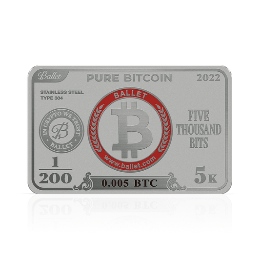 0.005 BTC (PURE Bitcoin)