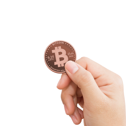 Ballet Quarter Milli Bitcoin (0.00025 BTC Loaded)