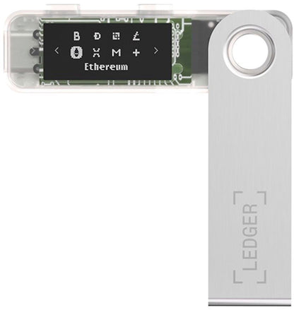 Ledger Nano S Plus Hardware Wallet - Black - Orange - Blue - White - Ice