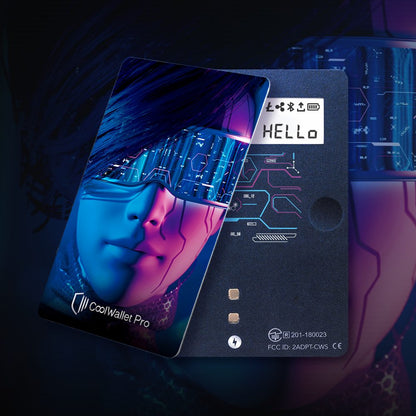 CoolWallet Pro x Metavisions by Neontenic