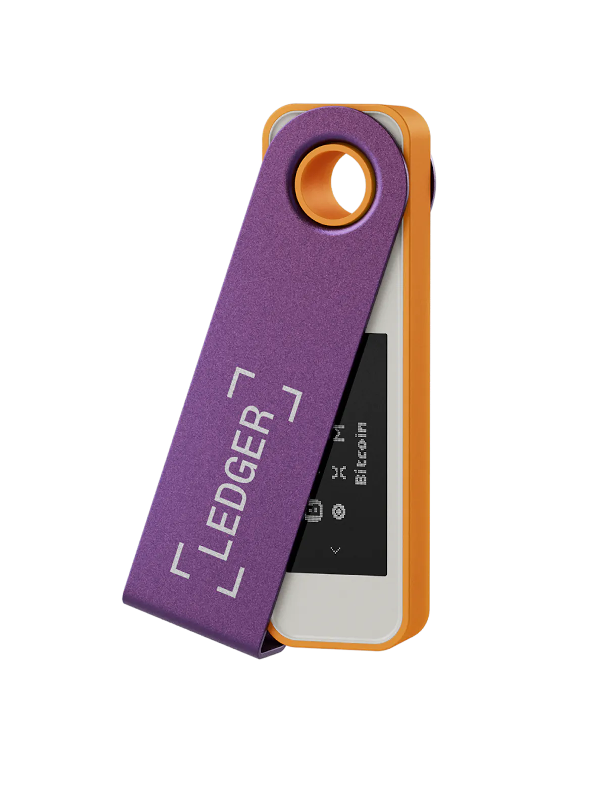 Ledger Nano S Plus Hardware Wallet - Black - Orange - Blue - White - Ice_8