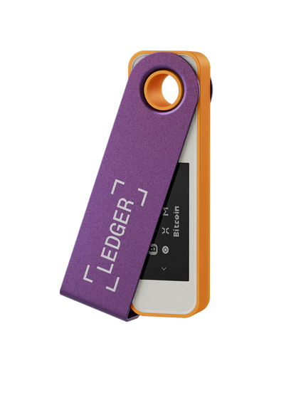 Ledger Nano S Plus Hardware Wallet - Black - Orange - Blue - White - Ice_8