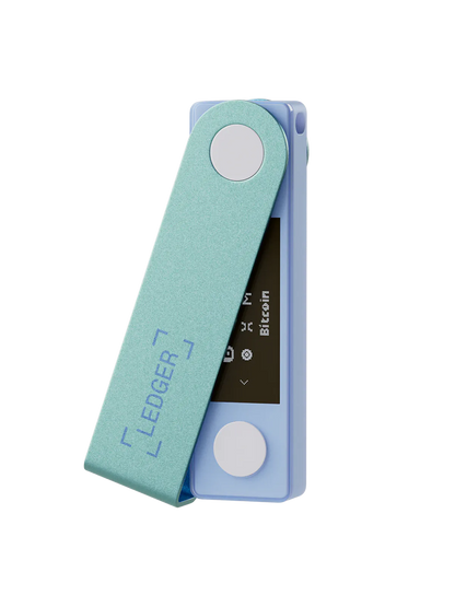 Ledger Nano X Hardware Wallet. Purple - Orange - Black.9