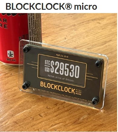 Coinkite BlockClock Micro