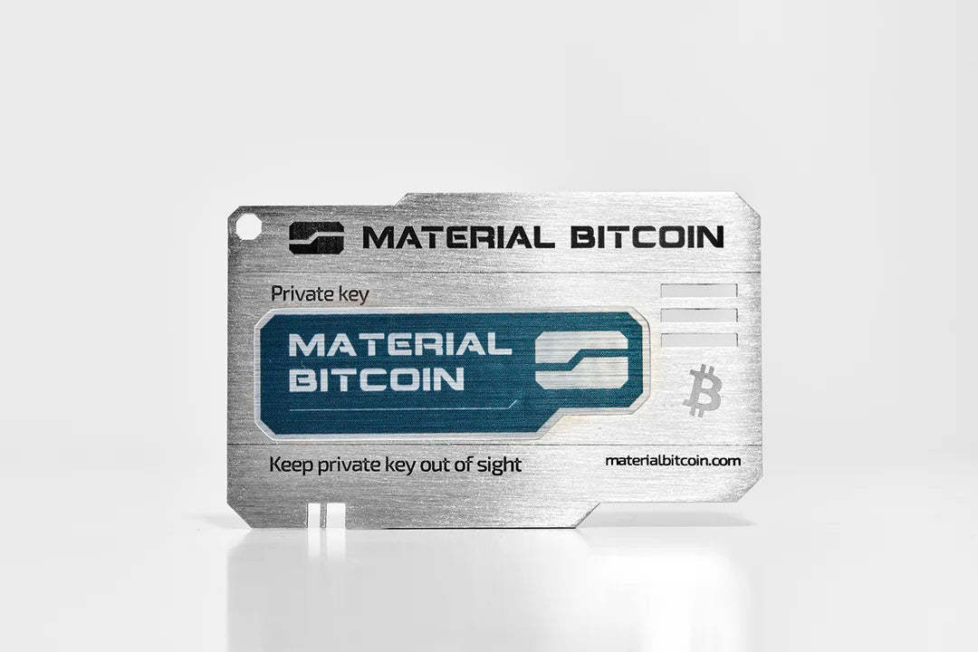 STANDARD Material Bitcoincold wallet