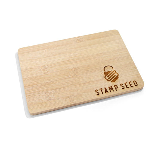 STAMP SEED WOODEN BOARD