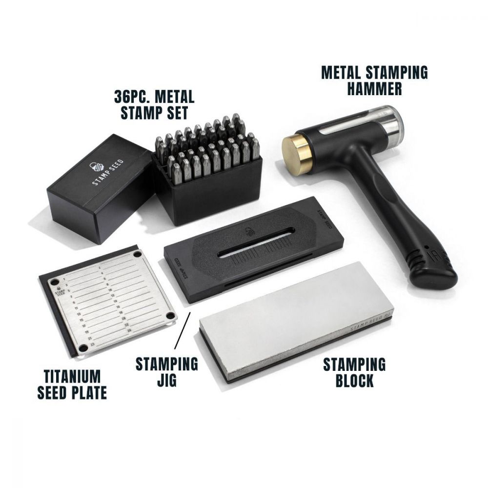 StampSeed TITANIUM SEED PHRASE STAMPING KIT