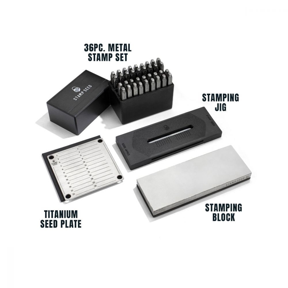 StampSeed TITANIUM SEED PHRASE STAMPING KIT