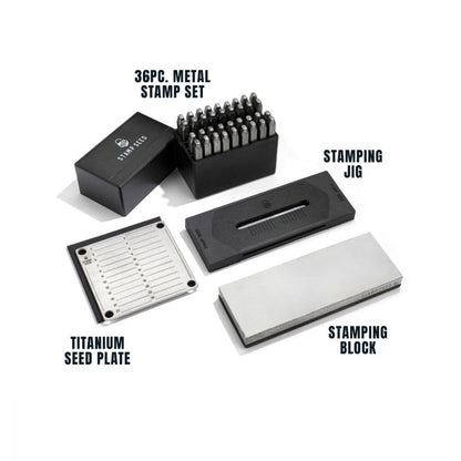 StampSeed TITANIUM SEED PHRASE STAMPING KIT