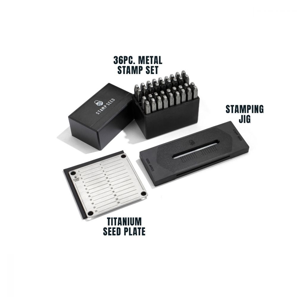 StampSeed TITANIUM SEED PHRASE STAMPING KIT