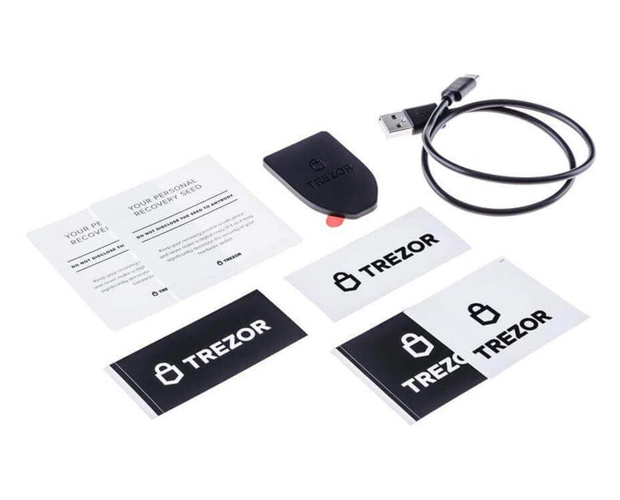 Trezor Model T Family Pack of 4 Hardware Wallets