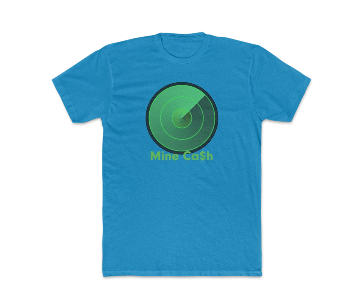 Bitcoin Cash "Mine Ca$h" T-Shirtturquois 