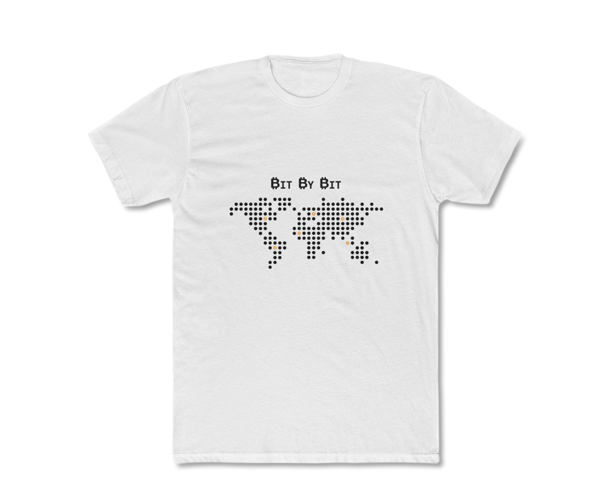 Bitcoin World Domination T-shirtwhite