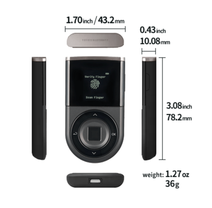 D Cent Biometric Hardware Wallet