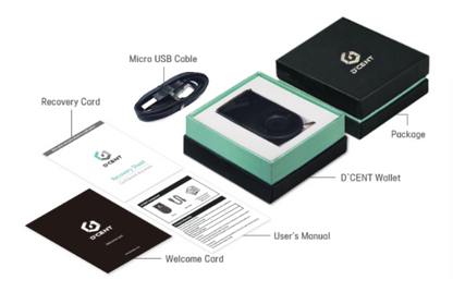 D'Cent Biometric Hardware Wallet