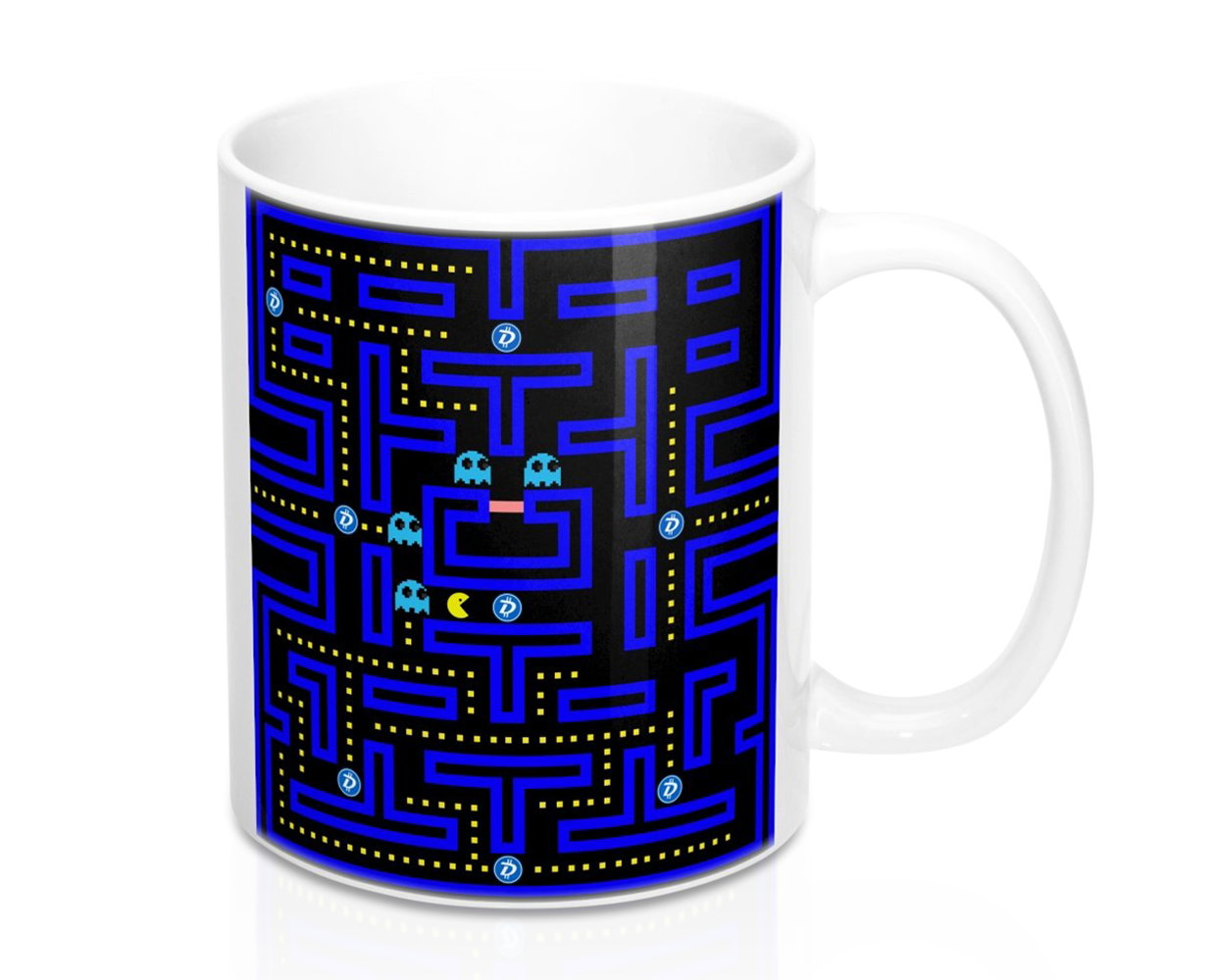 DigiByte Pac-Man Mug