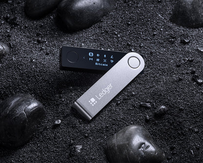 Ledger Nano X Hardware Wallet. Purple - Orange - Black.4