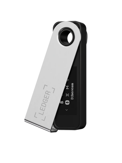 Ledger Nano S Plus Hardware Wallet - Black - Orange - Blue - White - Ice