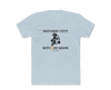 Satoshi City Bitcoin Mine Men's Crew T-Shirtblue