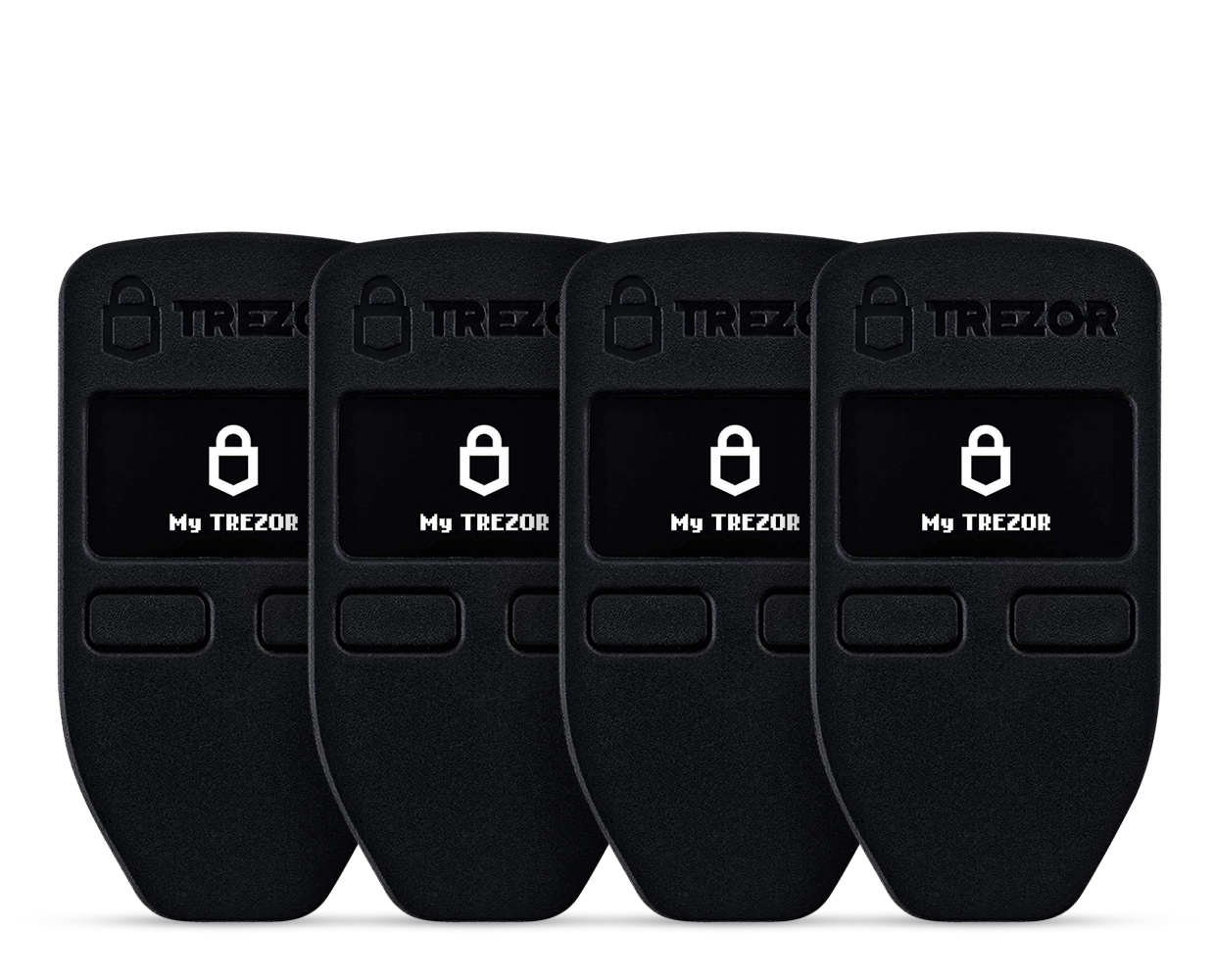 Trezor One Family Pack of 4 Hardware Wallets