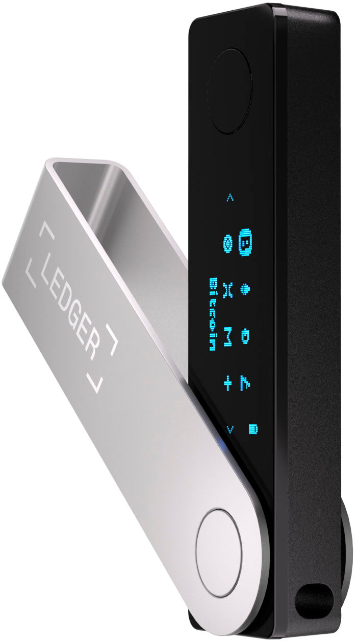 Ledger Nano X Hardware Wallet. Purple - Orange - Black.6