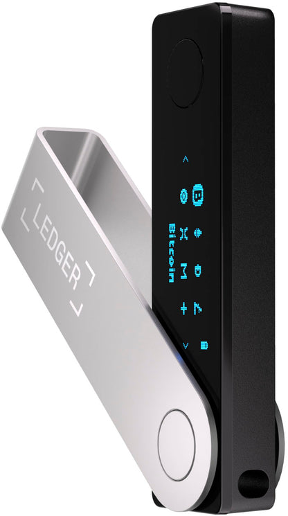 Ledger Nano X Hardware Wallet. Purple - Orange - Black.6