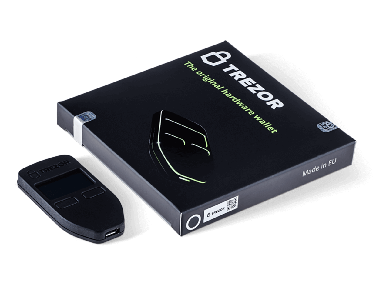 Trezor One packaging