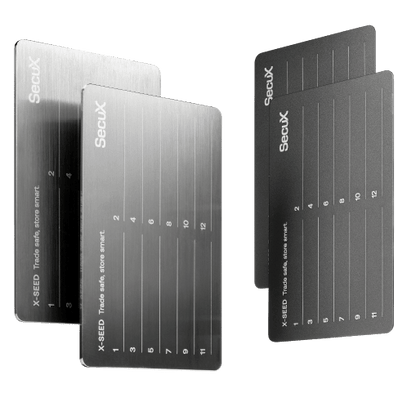 XSeed SecuX Trade safe, store smart